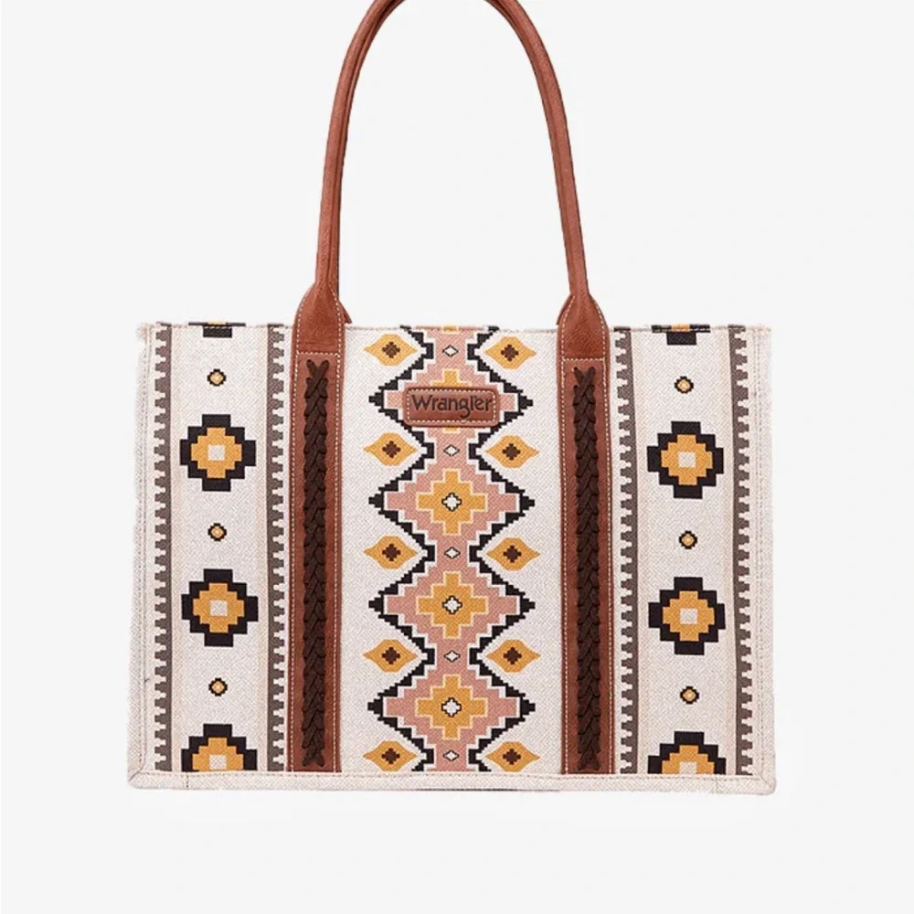Wrangler x Montana West Tote - Picture 2 of 11